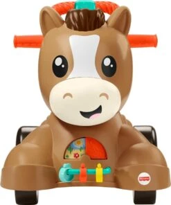 Fisher Price Fisher-Price Pony Loopvriendje - Looptrainer Baby - Bruin - Groen -Peuterpaleis Winkel 1003x1200 4