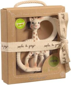 Sophie De Giraf - So Pure - Bijtring - Very Soft - 100% Natuurlijk Rubber -Peuterpaleis Winkel 1005x1200