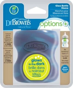 Dr. Brown's Beschermhoes Voor Brede Glazen Fles 150 Ml Glow-in-the-dark -Peuterpaleis Winkel 1006x1200 3