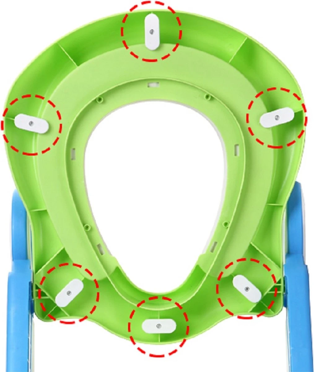 Toiletbril Met Trapje Voor Kinderen | Kinder Toiletzitje Toiletstoel Met Trap | Opvouwbare WC-bril Verkleiner Toiletverkleiner | LB-A20 Blauwpaars 5 Toiletbril Met Trapje Voor Kinderen | Kinder Toiletzitje Toiletstoel Met Trap | Opvouwbare WC-bril Verkleiner Toiletverkleiner | LB-A20 Blauwpaars - Afbeelding 3