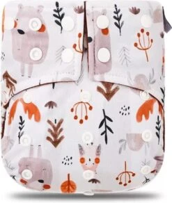 BonBini´s Wasbare Luiers - 3-pack Voordeelverpakking Luiers 3-15 Kg - Luierbroekje - Dubbele Antilek Preventie - Zwemluier Drukknoopjes En Verstelbaar Maat S, M, L Maat 1 T/m 5 - 3 Stuks -Peuterpaleis Winkel 1015x1200 1