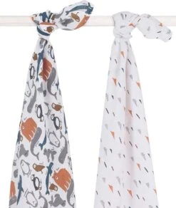 Jollein Hydrofiel Multidoek Spot 115x115cm - Caramel - 2 Stuks -Peuterpaleis Winkel 1015x1200 2