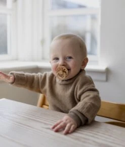 BiBS - Boheme Pacifier Glow In The Dark - Stage 1 Fopspeen - 2 Stuks - Blush Glow / Vanilla Glow -Peuterpaleis Winkel 1025x1200 2