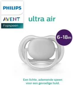 Philips Avent Ultra Air SCF085/04 - Fopspeen - 6-18 Maanden - 2 Stuks -Peuterpaleis Winkel 1029x1200 3