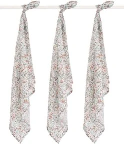 Jollein Hydrofiel Multidoek 70x70cm - Savannah - 3 Stuks -Peuterpaleis Winkel 1034x1200 3