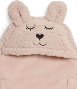 Jollein Wikkeldeken Bunny 100x105cm - Pale Pink -Peuterpaleis Winkel 1039x1200 2