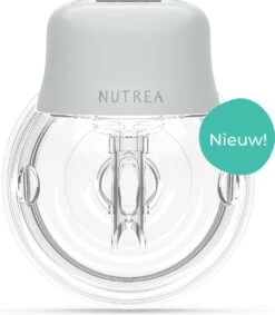 Nutrea EasyFlow – Elektrische Draadloze Borstkolf 24 Mm – Handsfree Borstkolf – Oplaadbare Accu – Snelheid Aanpasbaar