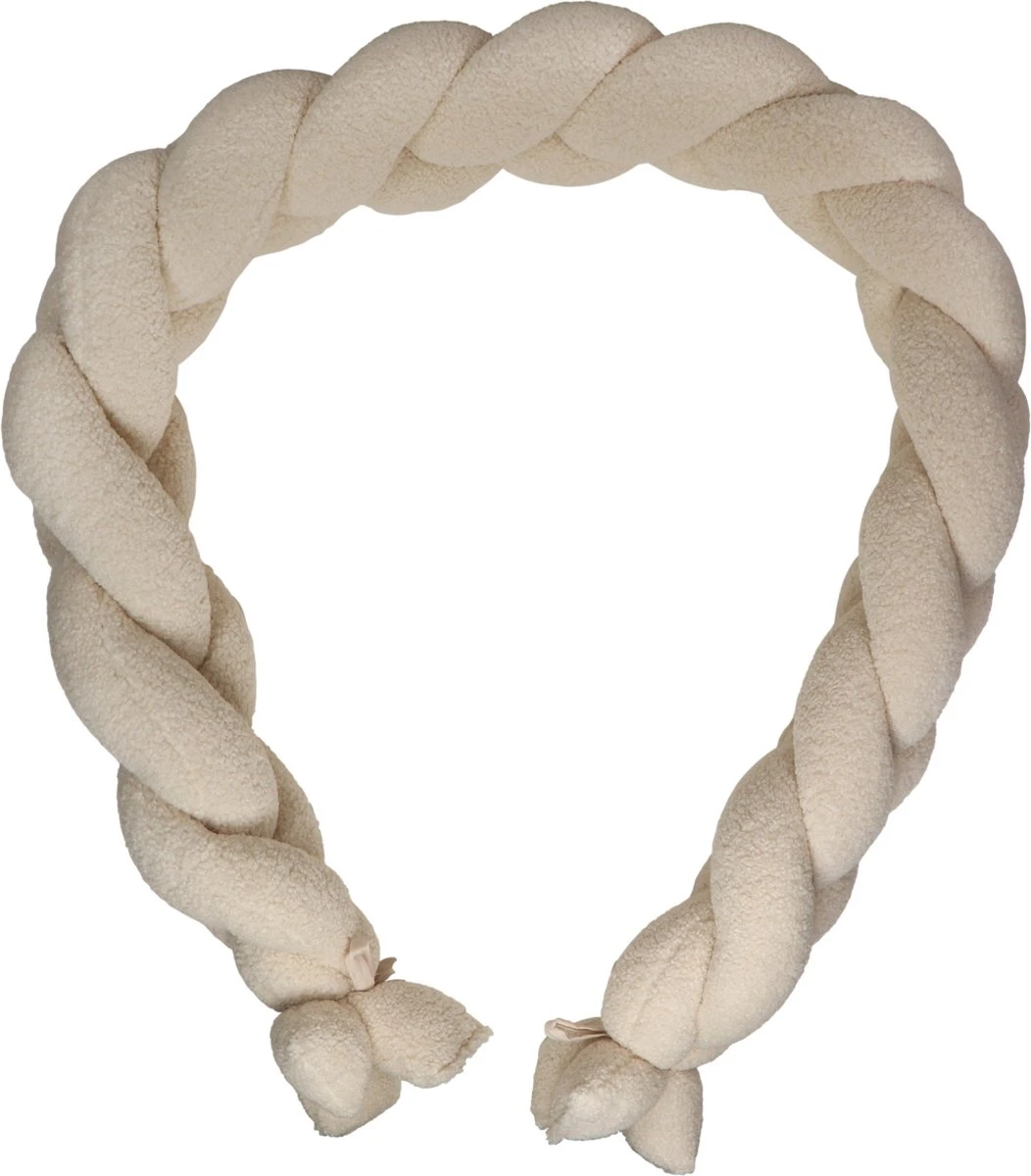 MamaLoes Teddy Boucle 210 Cm Braided Bedbumper ML020503 3 MamaLoes Teddy Boucle 210 Cm Braided Bedbumper ML020503