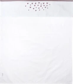 Meyco Hearts Ledikant Laken - Lilac - 100x150cm -Peuterpaleis Winkel 1053x1200 2