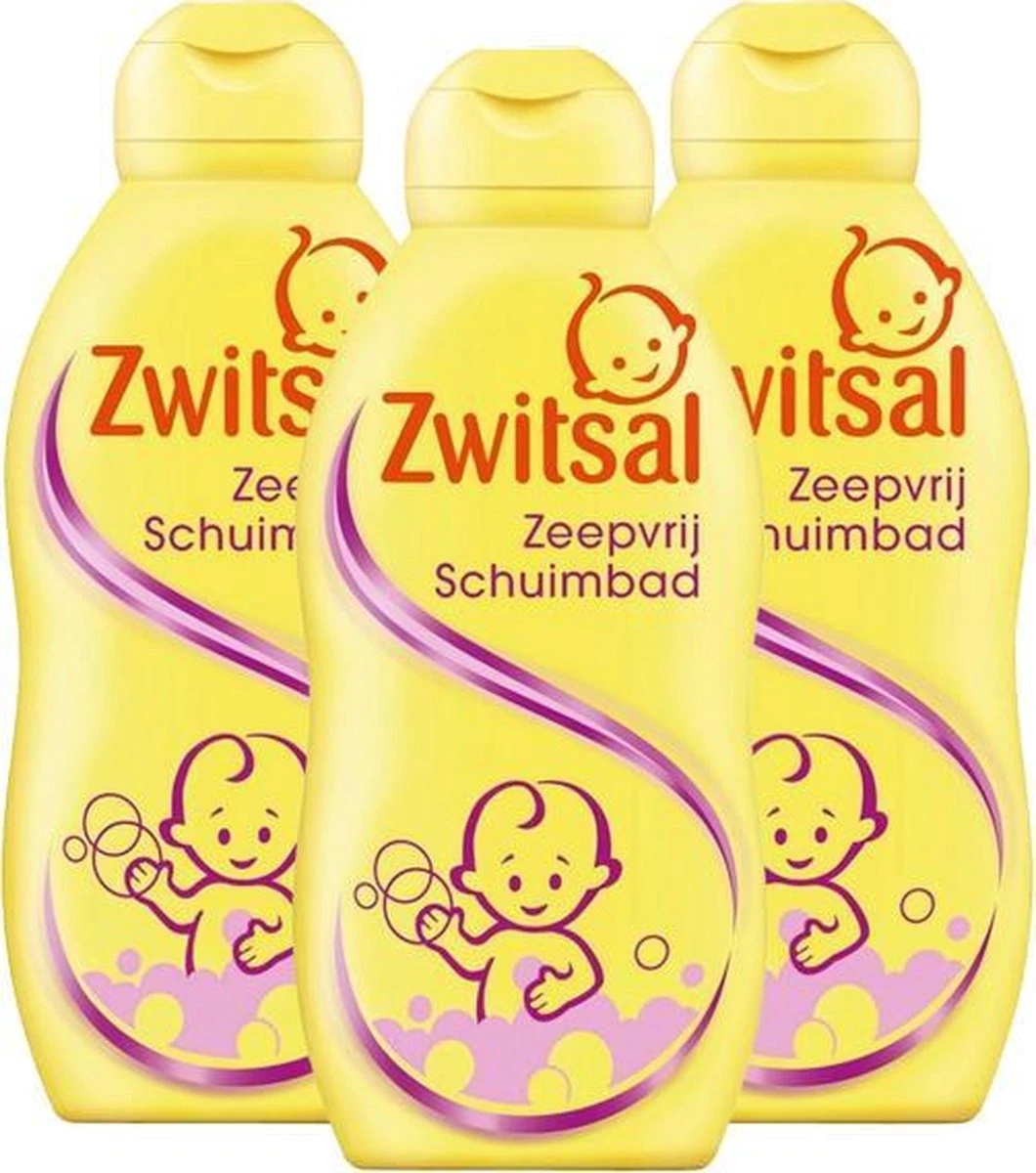 Zwitsal - Zeepvrij Schuimbad - 3 X 200 Ml 7 Zwitsal - Zeepvrij Schuimbad - 3 X 200 Ml - Afbeelding 5