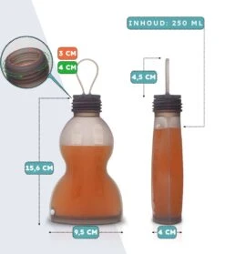 Moedermelk Bewaarzakjes – Herbruikbaar – Met Flessenborstel - Moedermelkflesjes Borstkolf - 3 Stuks X 250 ML - BPA Vrij -Peuterpaleis Winkel 1061x1200 5