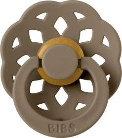 BiBS - Boheme Pacifier - Stage 1 Fopspeen - 2 Stuks - Vanilla / Dark Oak -Peuterpaleis Winkel 1065x1200 2