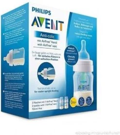 Philips Avent Anti-colic SCF810/24 - Babyfles (125 Ml) Antikrampjes Met AirFree Ventiel - 2 Stuks -Peuterpaleis Winkel 1075x1200 3