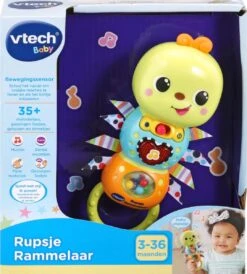 VTech Baby Rupsje Rammelaar - Educatief Babyspeelgoed - 3 Tot 36 Maanden -Peuterpaleis Winkel 1082x1200