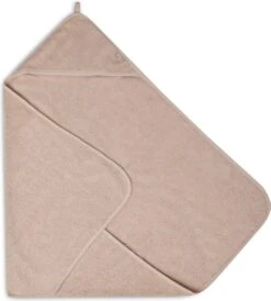 Jollein Badcape Badstof 75x75cm - Pale Pink -Peuterpaleis Winkel 1083x1200