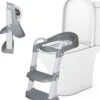 Merkloos Levlo Goods WC Verkleiner – WC Verkleiner Met Trapje – Toilettrainer – Verstelbaar – Incl. Handvaten - Grijs -Peuterpaleis Winkel 1098x1200 3