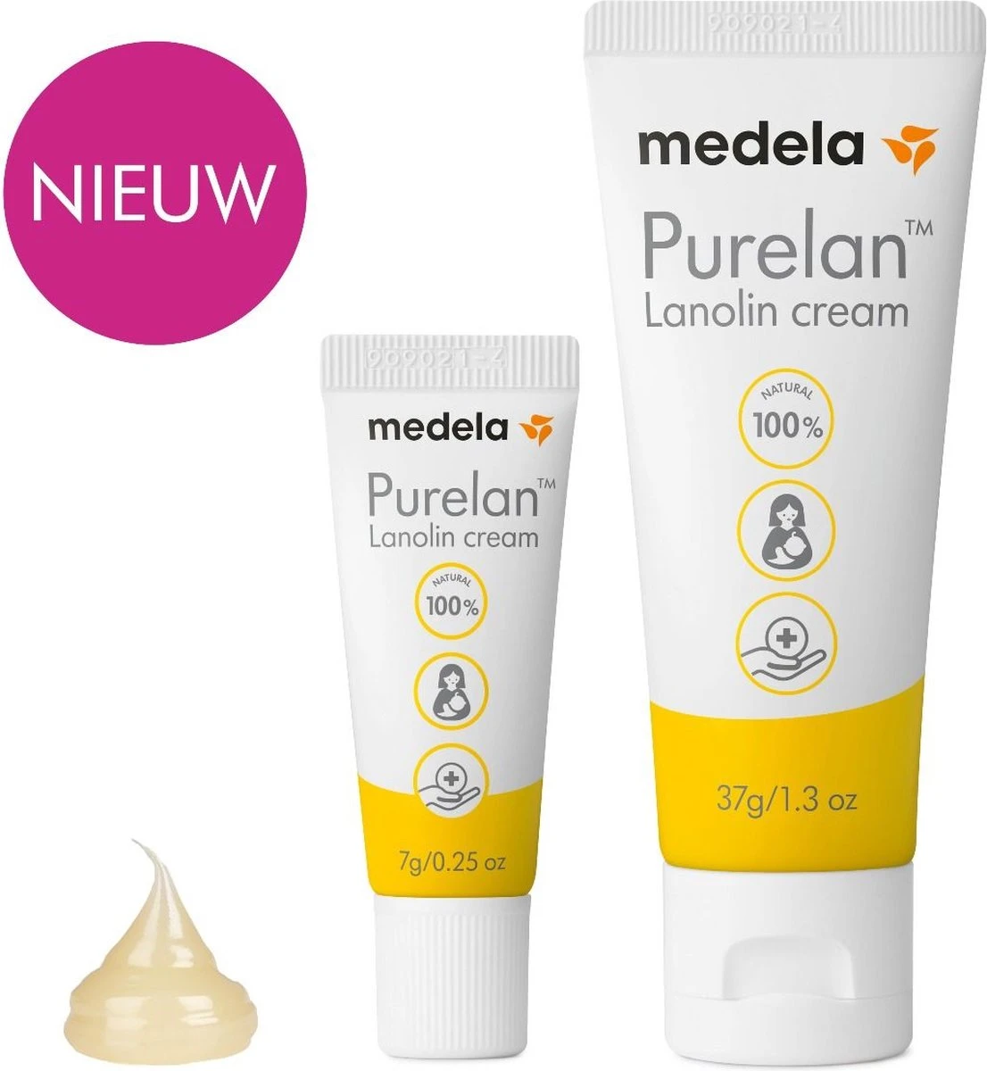 Medela Purelan Tepelzalf Lanoline Tepelcreme Snelle Verlichting Bij Pijnlijke Tepels - Tube 37gr 17 Medela Purelan Tepelzalf Lanoline Tepelcreme Snelle Verlichting Bij Pijnlijke Tepels - Tube 37gr - Afbeelding 15