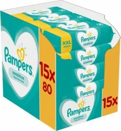 Pampers® Pampers Sensitive Billendoekjes - 1200 Doekjes -Peuterpaleis Winkel 1107x1200 1