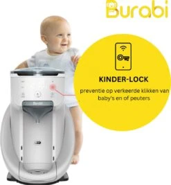 BURABI Automatische Baby Fles Maker | Fles Voeding Apparaat | Baby Senseo | Met App | Baby Verzorging | Baby Melk | Fles Bereiding | Babymelk | Baby Voeding -Peuterpaleis Winkel 1111x1200 10