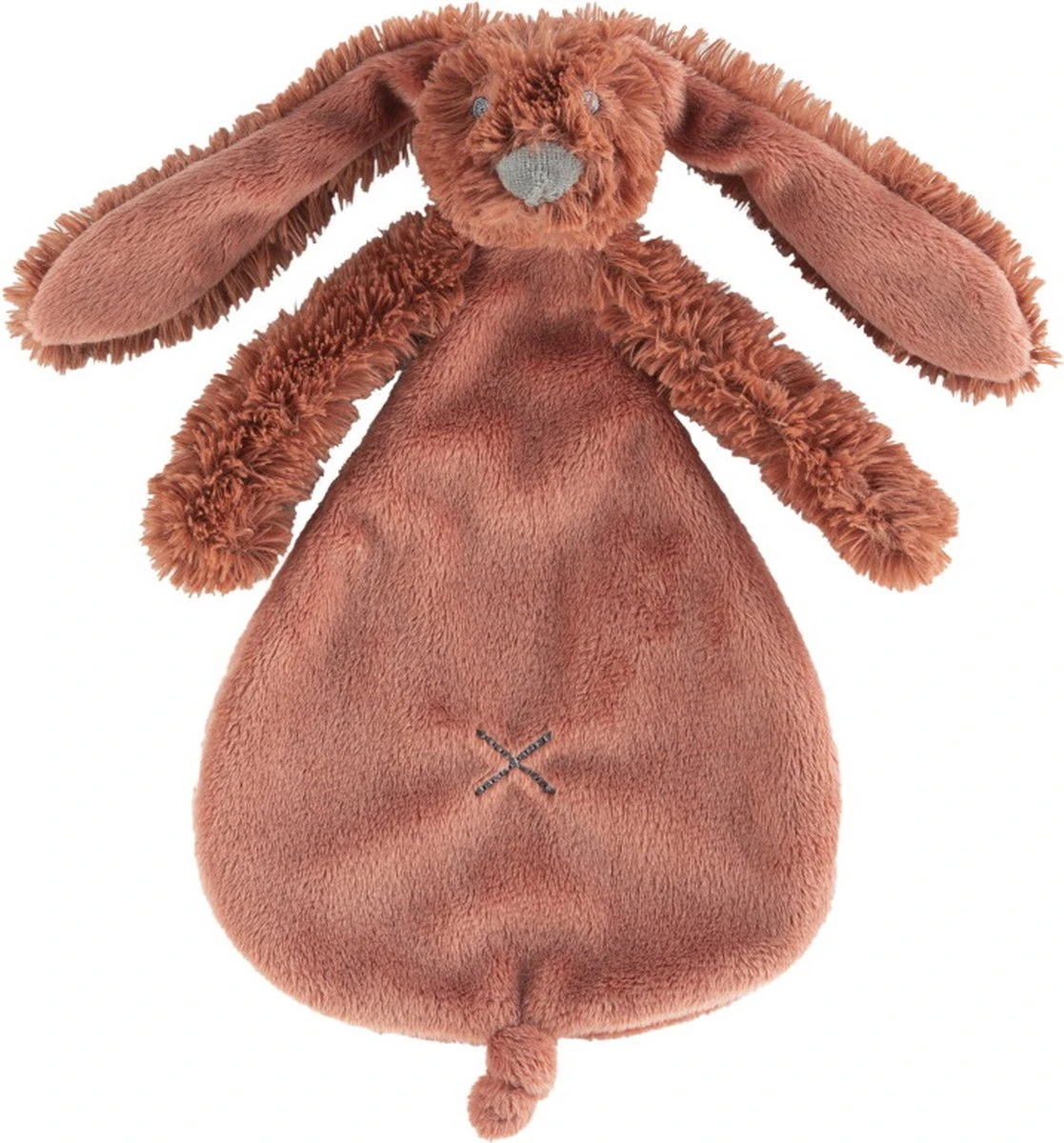 Happy Horse Konijn Richie Knuffeldoekje - Roestbruin - Baby Cadeau 3 Happy Horse Konijn Richie Knuffeldoekje - Roestbruin - Baby Cadeau