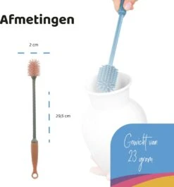 YUNICS® Flessenborstel - Flessenschraper - Pottenlikker - Flessenlikker - Pottenlikker - 30 CM - 3 Stuks 10 YUNICS® Flessenborstel - Flessenschraper - Pottenlikker - Flessenlikker - Pottenlikker - 30 CM - 3 Stuks -Peuterpaleis Winkel 1120x1200 5