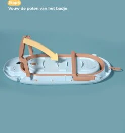 Babybadje 3 In 1 Opvouwbaar - Inclusief Badkussen - Thermometer Ingebouwd - Model 2023 - Roze -Peuterpaleis Winkel 1125x1200 6