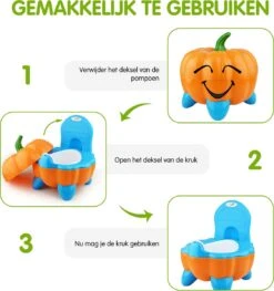 Boasty 3-in-1wc Treiner - Plaspotje – Plaspotje Kind – Potje Peuter – Potje Met Deksel – WC Potje Peuter – WC Verkleiner – Oranje - Wc Treiner-pasen -Peuterpaleis Winkel 1126x1200