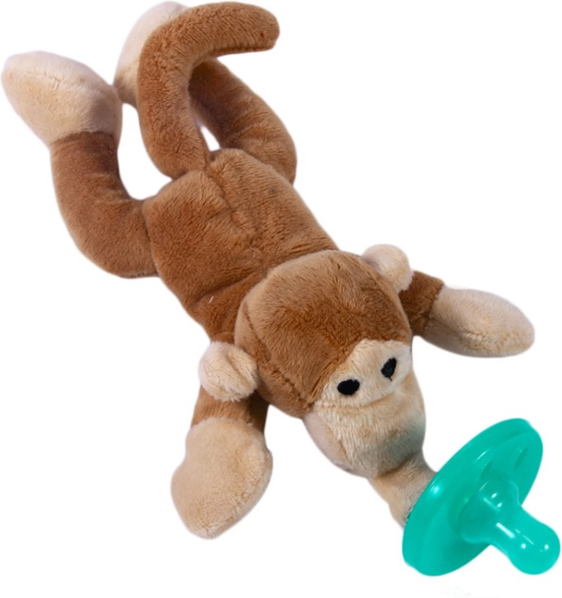 Woezy - Speenknuffel Woezy - Aap - Fopspeen - Bruin - Kraamcadeau - Baby 3 Woezy - Speenknuffel Woezy - Aap - Fopspeen - Bruin - Kraamcadeau - Baby