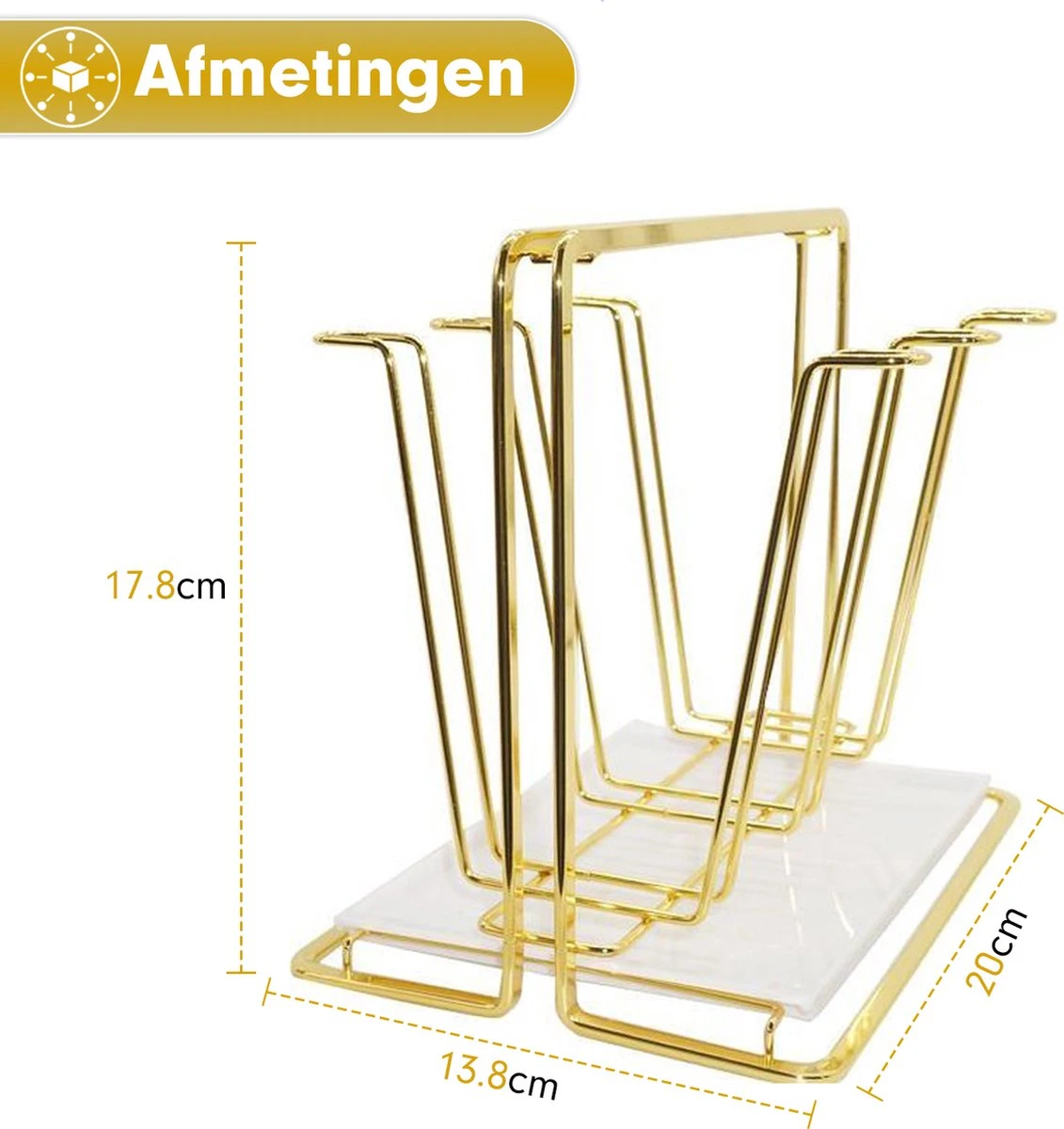 Flessenrek - Droogrek Babyfles - Flessen Rek Baby - Flessendroogrek Met Opvangbak - Afdruiprek - Afwasrek - Flessenrekje - Lekbak - Égouttoir - Goude Droogrek - Vetalo 8 Flessenrek - Droogrek Babyfles - Flessen Rek Baby - Flessendroogrek Met Opvangbak - Afdruiprek - Afwasrek - Flessenrekje - Lekbak - Égouttoir - Goude Droogrek - Vetalo - Afbeelding 6