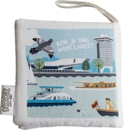 Zacht Babyboekje Amsterdam - 100% Katoen - Fairly Made - In Mooie Geschenkverpakking - Duurzaam En Origineel Kraamcadeau -Peuterpaleis Winkel 1138x1200 3