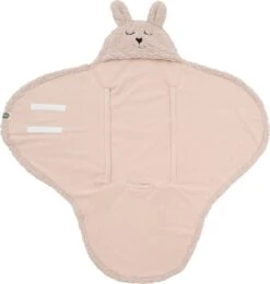 Jollein Wikkeldeken Bunny 100x105cm - Pale Pink -Peuterpaleis Winkel 1139x1200 9