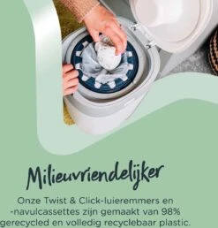 Tommee Tippee Twist & Click Milieuvriendelijke Luieremmer Navulling - Duurzaam Geproduceerde Greenfilm - 3 Stuks -Peuterpaleis Winkel 1150x1200 1
