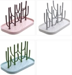 Ever Home Flessen Droogrek - Baby Flessenrek - Afdruiprek Baby - Droogrek - Drying Rack - Blauw -Peuterpaleis Winkel 1150x1200 12