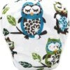 RAMBUX® - Zwemluier - Slapende Uil - Wasbaar & Verstelbaar - Zwembroek Voor Zwembad - Zwemshort Baby & Peuter - 3-15 KG - 0-3 Jaar