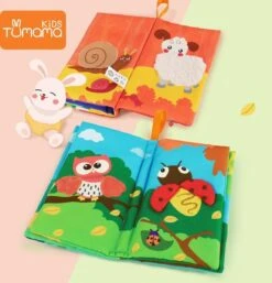 Tumama® Knisperboekje Baby Eerste Jaar “Dieren Vleugels“ Voelboekje - Sinterklaas Kerst Cadeau - Educatief Voel Knisper Boek Speelgoed -Peuterpaleis Winkel 1155x1200 1