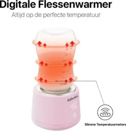 MyBambini's Bottle Warmer Pro™ - Draagbare Baby Flessenwarmer Voor Onderweg - Roze - Geschikt Voor AVENT Philips, Chicco & Dodie -Peuterpaleis Winkel 1156x1200 3