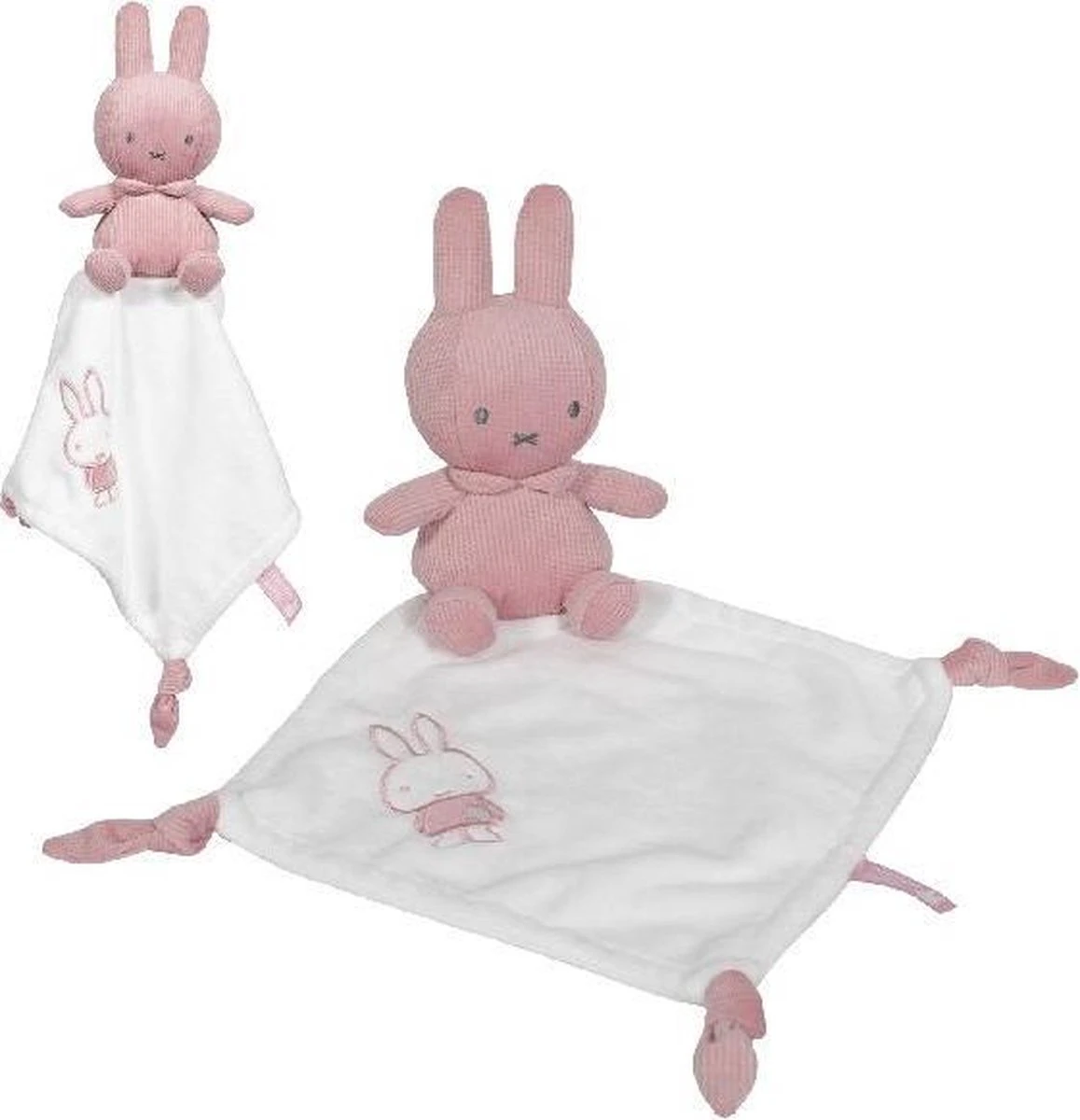 Tiamo Collection Knuffeldoekje Nijntje - Pink Baby Rib 11 Tiamo Collection Knuffeldoekje Nijntje - Pink Baby Rib - Afbeelding 9