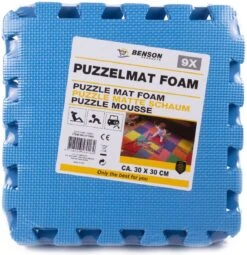 Benson 9 Stuks Zwarte Puzzel Vloertegels Foam 30 X 30 Cm - Puzzel Speelmat - Baby/peuter Speelgoed Matten -Peuterpaleis Winkel 1163x1200 4