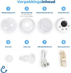 Kolvy® Max Draadloze Elektrische Borstkolf - Dubbel - Intelligente Kolfapparaten - Handsfree Breast Pump - USB Oplaadbaar - Professioneel - Incl. 3 Maten -Peuterpaleis Winkel 1165x1200 4