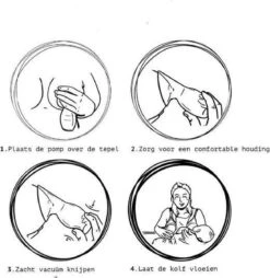 Teppie Borstkolf Handmatig - Handkolf - Lekschaal Voor Borstvoeding - Siliconen Kolfapparaat 100% BPA-Vrij -Peuterpaleis Winkel 1168x1200 7