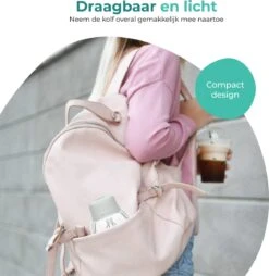 Nutrea EasyFlow 2 Stuks – Elektrische Draadloze Borstkolf 21 Mm – Handsfree Borstkolf – Oplaadbare Accu – Snelheid Aanpasbaar -Peuterpaleis Winkel 1168x1200 8