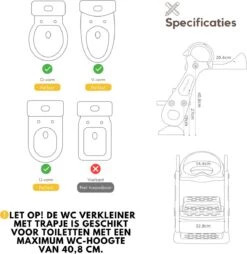 OwlyShop Pinguïn WC Verkleiner Met Trapje - Opvouwbare Toiletverkleiner - Toilet Trainer Met Trapje Voor Jongens & Meisjes - Urinoirs Voor Kind & Peuter Van 2 Tot 7 Jaar -Peuterpaleis Winkel 1169x1200 1
