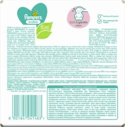 Pampers® Pampers - Billendoekjes Sensitive Navulpak - 624 Doekjes -Peuterpaleis Winkel 1176x1200