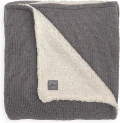 Jollein Baby Deken Wieg 75x100cm Teddy Bliss Knit - Nougat -Peuterpaleis Winkel 1177x1200 8