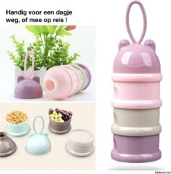 Melkpoeder Doseerdoosjes · SET VAN 2 PAARS&GROEN · Melkpoeder Bewaarbakjes · Melkpoeder Toren · BPA FREE 10 Melkpoeder Doseerdoosjes · SET VAN 2 PAARS&GROEN · Melkpoeder Bewaarbakjes · Melkpoeder Toren · BPA FREE -Peuterpaleis Winkel 1178x1200 3