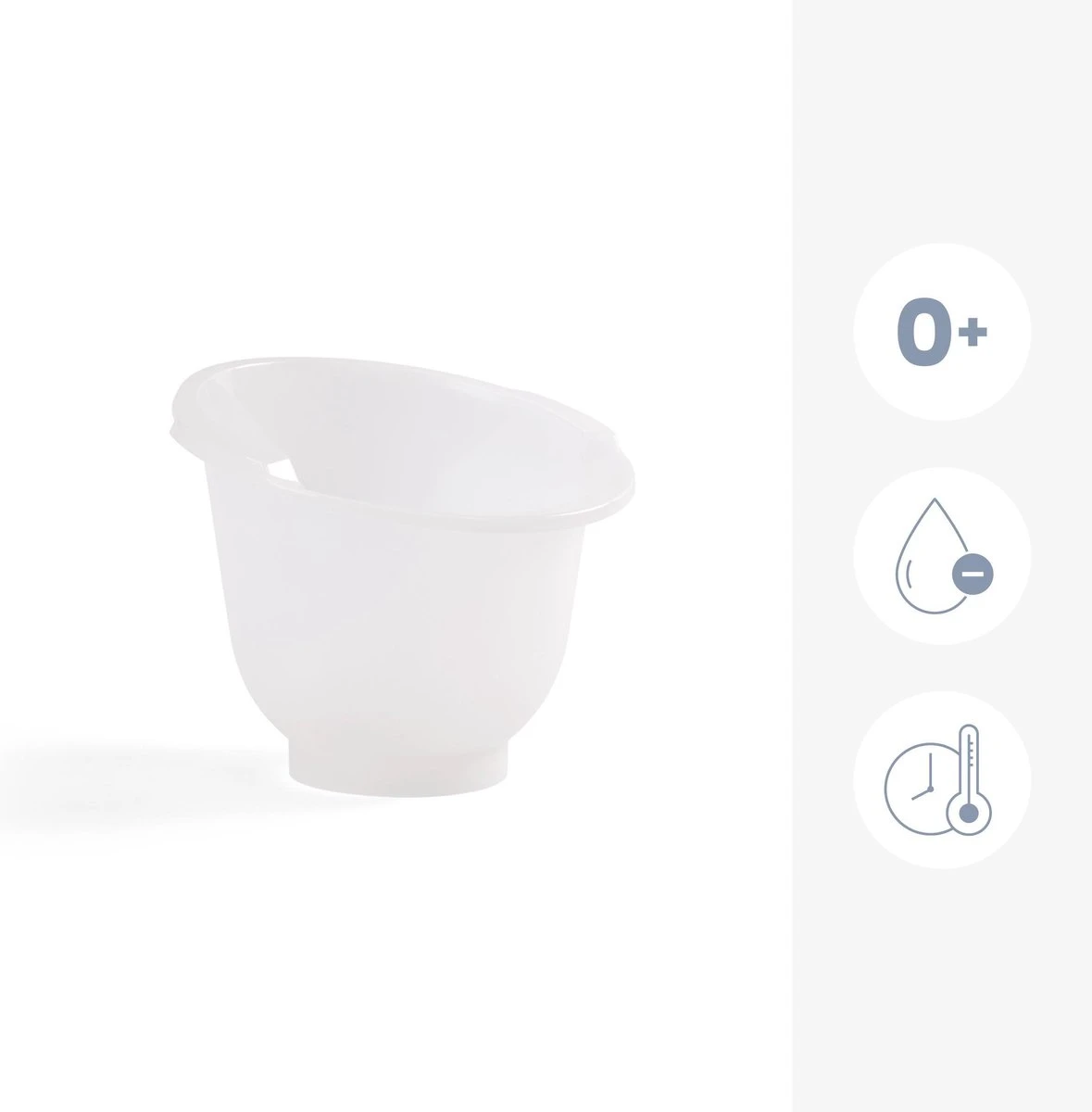 Holland Shantala Babybadje - Transparant 4 Holland Shantala Babybadje - Transparant - Afbeelding 2