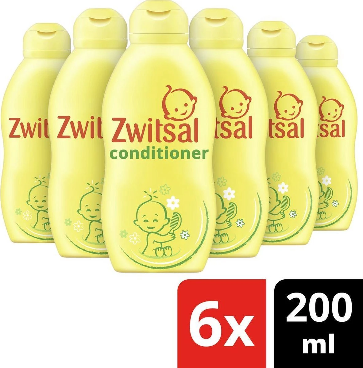 Zwitsal Conditioner 200 Ml 6 Stuks 3 Zwitsal Conditioner 200 Ml 6 Stuks