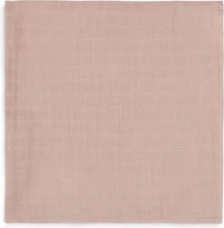 Jollein Hydrofiele Doek Small 70x70cm Bamboe Katoen - Pale Pink - 4 Stuks -Peuterpaleis Winkel 1183x1200