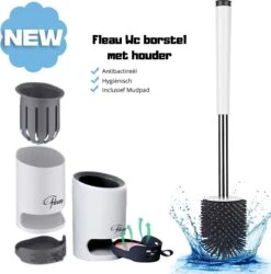 Fleau Luxe WC Verkleiner Met Trapje - Toiletverkleiner - Wit - Brilverkleiner Met Handvaten En Opstapje - Toilettrainer + GRATIS Fleau WC Borstel -Peuterpaleis Winkel 1184x1200 5