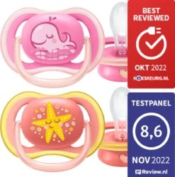 Philips Avent Ultra Air SCF085/04 - Fopspeen - 6-18 Maanden - 2 Stuks -Peuterpaleis Winkel 1185x1200 13